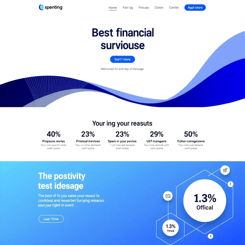 Corporate website redesign project