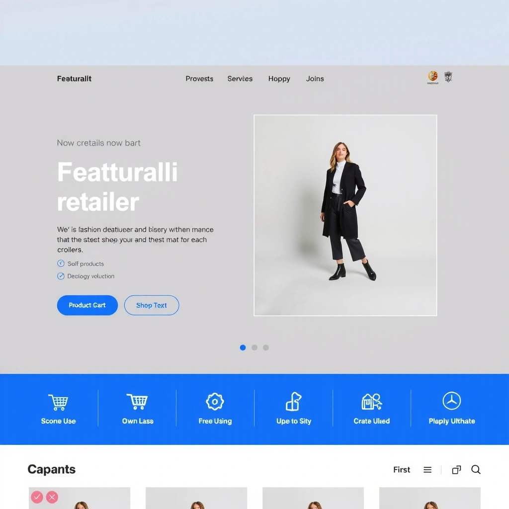 E-commerce platform development project